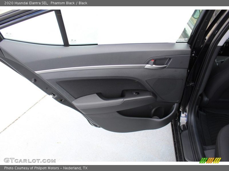 Phantom Black / Black 2020 Hyundai Elantra SEL