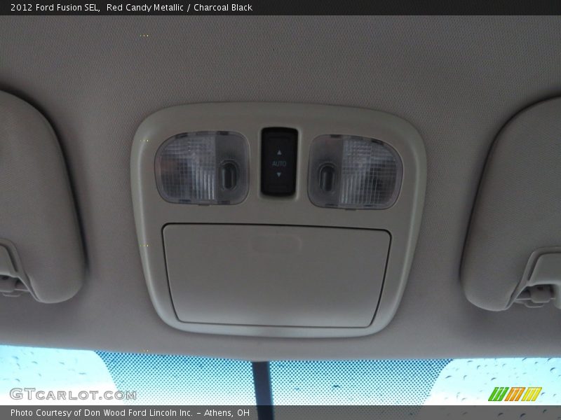 Red Candy Metallic / Charcoal Black 2012 Ford Fusion SEL