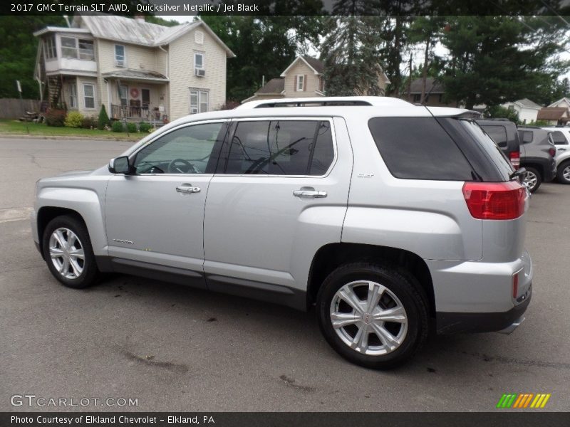 Quicksilver Metallic / Jet Black 2017 GMC Terrain SLT AWD