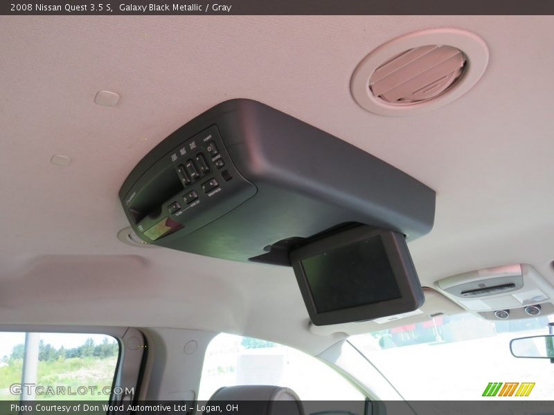 Galaxy Black Metallic / Gray 2008 Nissan Quest 3.5 S