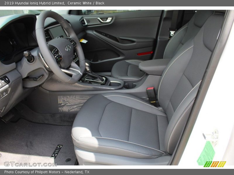 Ceramic White / Black 2019 Hyundai Ioniq Hybrid Limited