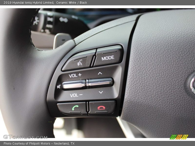 Ceramic White / Black 2019 Hyundai Ioniq Hybrid Limited