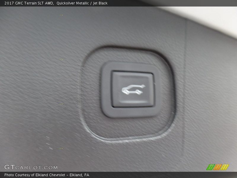 Quicksilver Metallic / Jet Black 2017 GMC Terrain SLT AWD