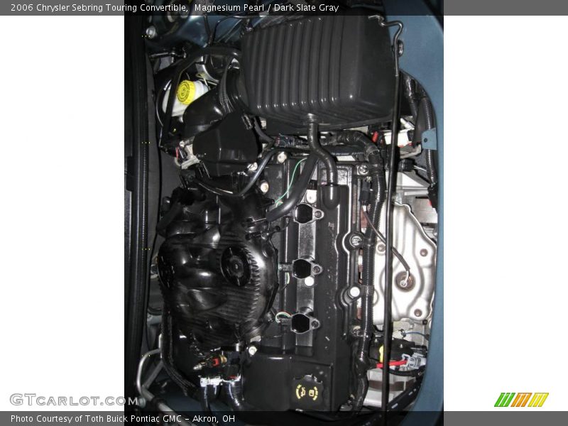 Magnesium Pearl / Dark Slate Gray 2006 Chrysler Sebring Touring Convertible