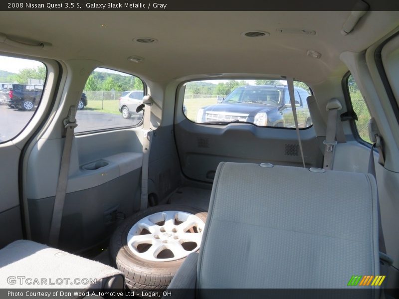 Galaxy Black Metallic / Gray 2008 Nissan Quest 3.5 S