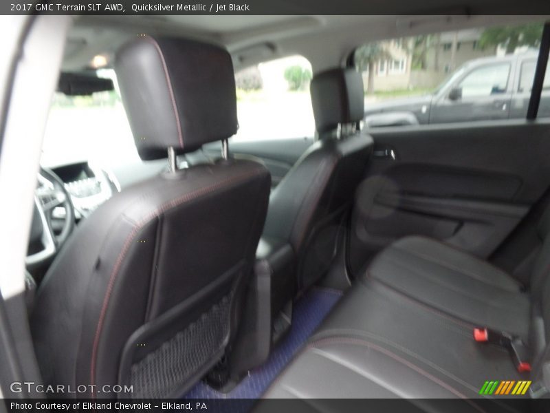 Quicksilver Metallic / Jet Black 2017 GMC Terrain SLT AWD