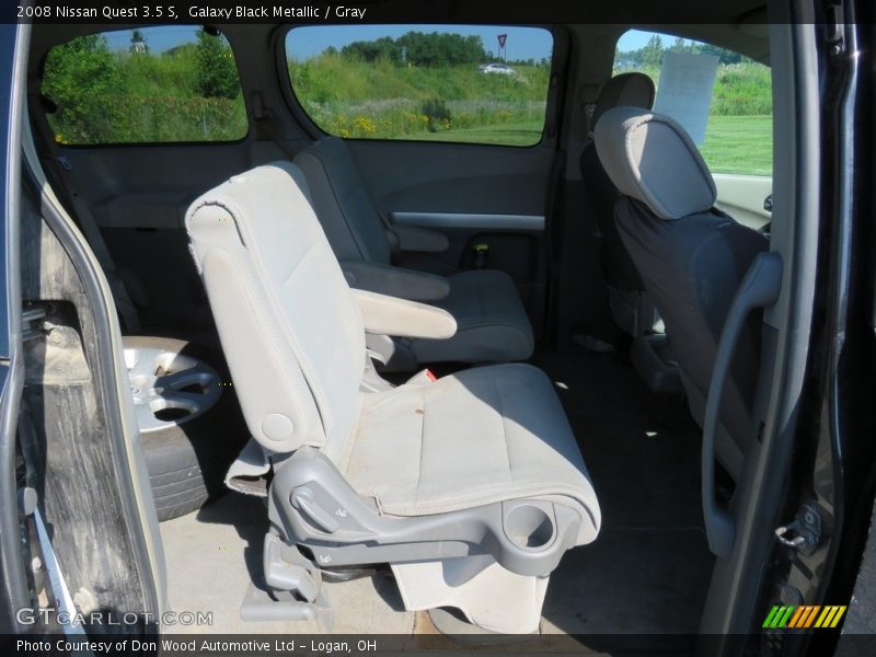 Galaxy Black Metallic / Gray 2008 Nissan Quest 3.5 S