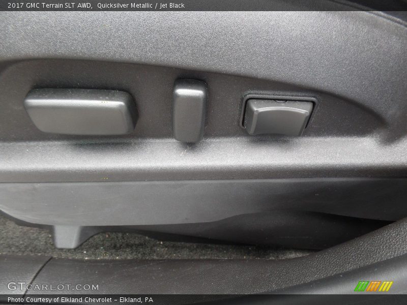 Quicksilver Metallic / Jet Black 2017 GMC Terrain SLT AWD