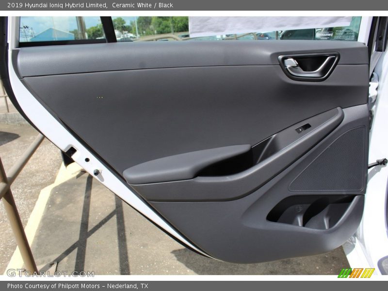 Ceramic White / Black 2019 Hyundai Ioniq Hybrid Limited
