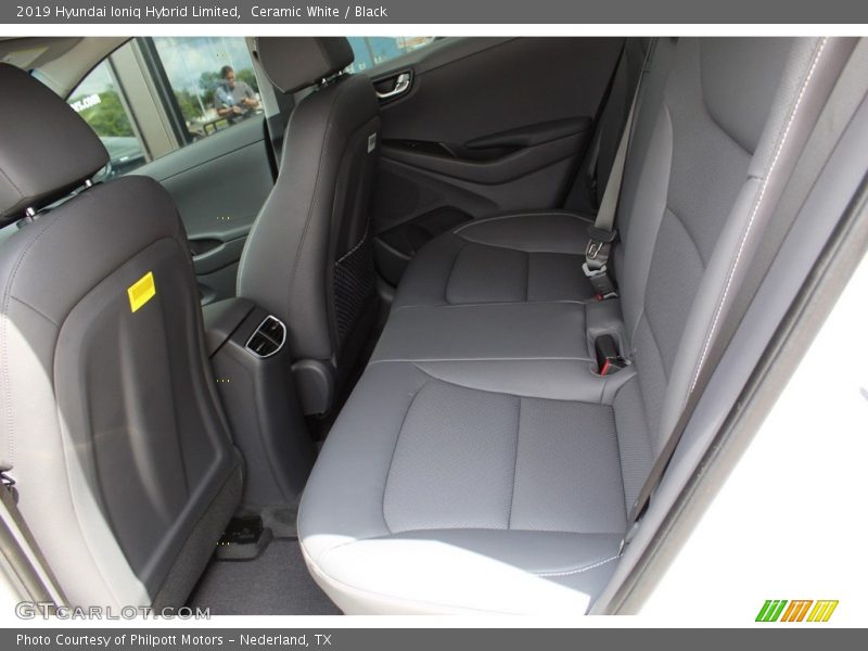 Ceramic White / Black 2019 Hyundai Ioniq Hybrid Limited
