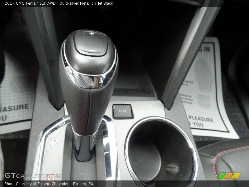 Quicksilver Metallic / Jet Black 2017 GMC Terrain SLT AWD
