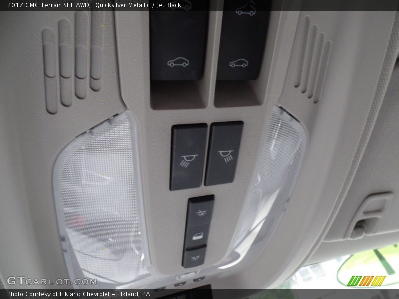 Quicksilver Metallic / Jet Black 2017 GMC Terrain SLT AWD