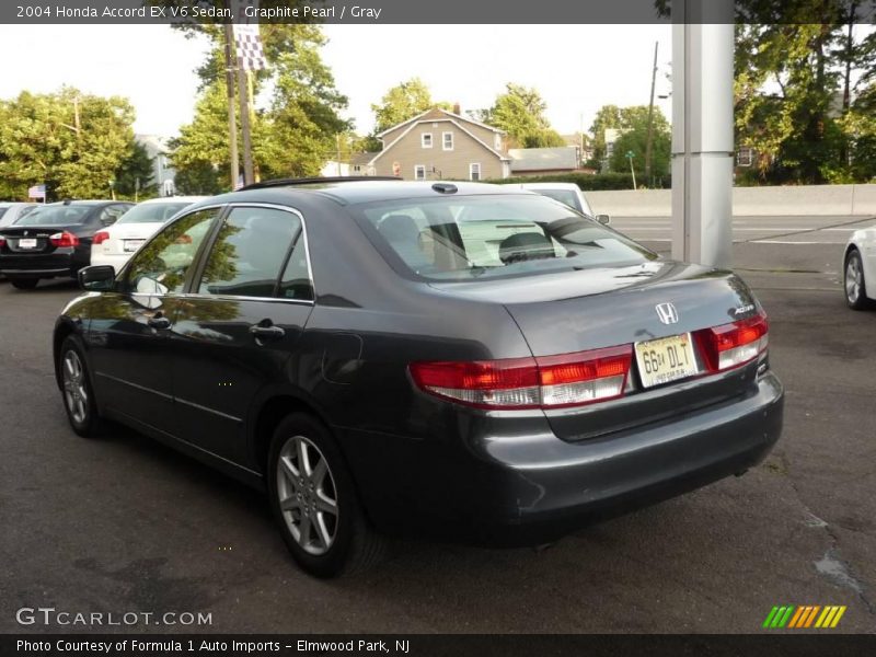 Graphite Pearl / Gray 2004 Honda Accord EX V6 Sedan