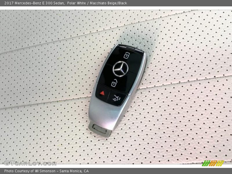 Polar White / Macchiato Beige/Black 2017 Mercedes-Benz E 300 Sedan