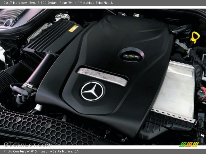 Polar White / Macchiato Beige/Black 2017 Mercedes-Benz E 300 Sedan
