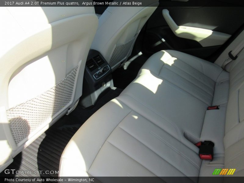 Argus Brown Metallic / Atlas Beige 2017 Audi A4 2.0T Premium Plus quattro