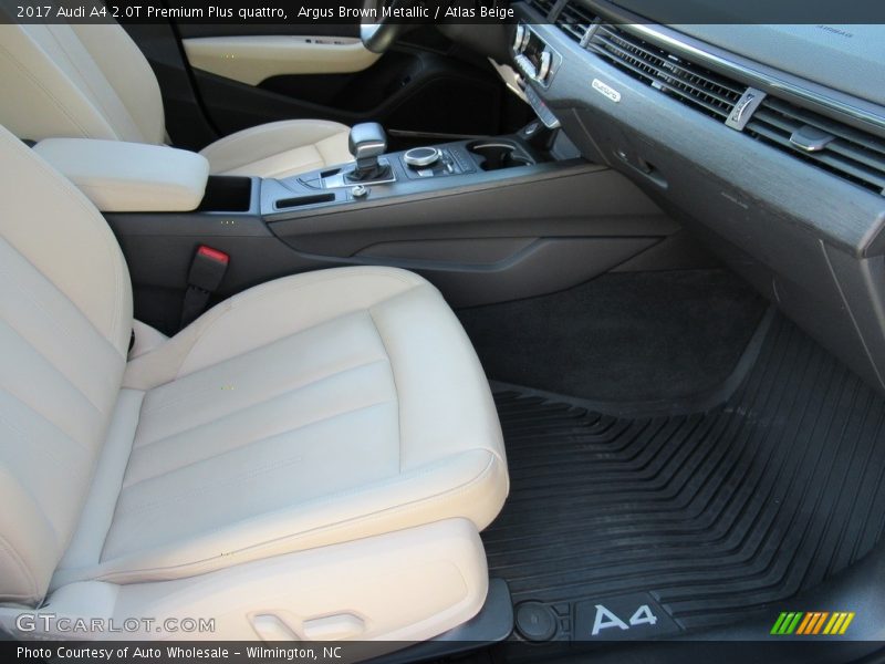 Argus Brown Metallic / Atlas Beige 2017 Audi A4 2.0T Premium Plus quattro
