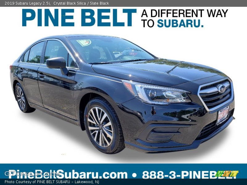 Crystal Black Silica / Slate Black 2019 Subaru Legacy 2.5i