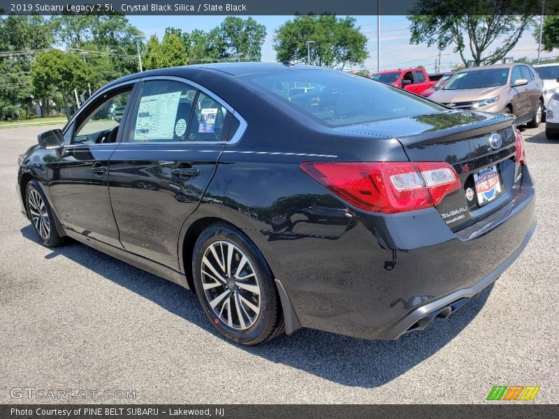 Crystal Black Silica / Slate Black 2019 Subaru Legacy 2.5i