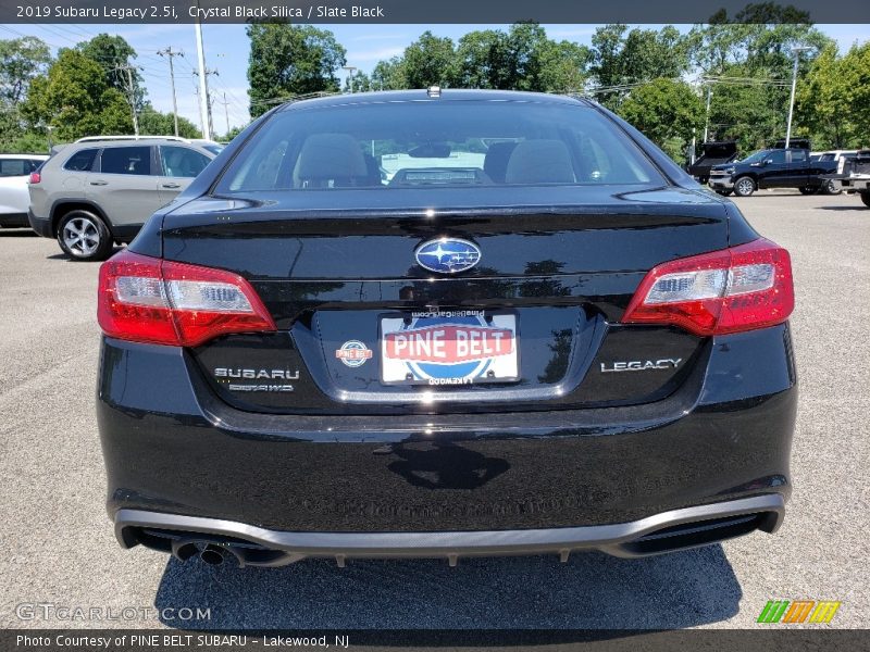 Crystal Black Silica / Slate Black 2019 Subaru Legacy 2.5i