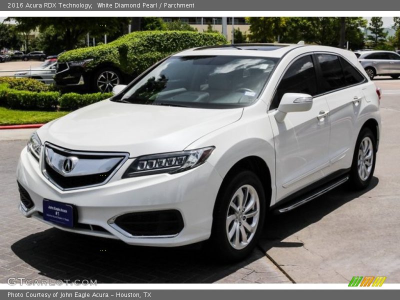 White Diamond Pearl / Parchment 2016 Acura RDX Technology