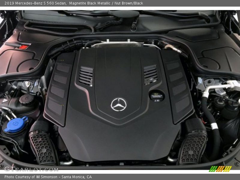 Magnetite Black Metallic / Nut Brown/Black 2019 Mercedes-Benz S 560 Sedan