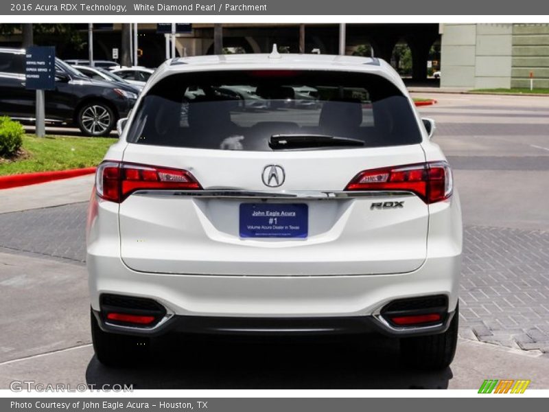 White Diamond Pearl / Parchment 2016 Acura RDX Technology