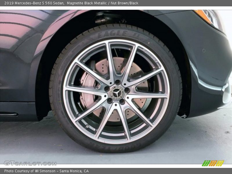 Magnetite Black Metallic / Nut Brown/Black 2019 Mercedes-Benz S 560 Sedan