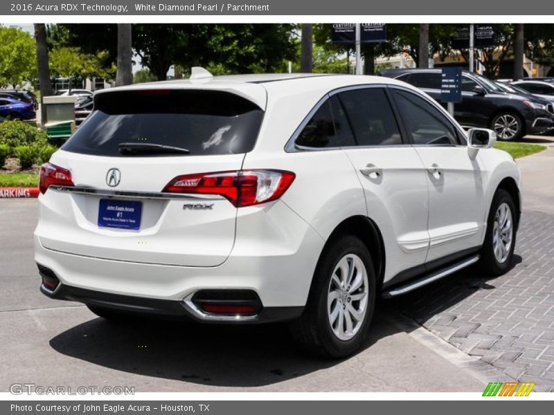 White Diamond Pearl / Parchment 2016 Acura RDX Technology