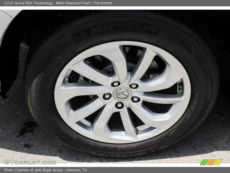 White Diamond Pearl / Parchment 2016 Acura RDX Technology