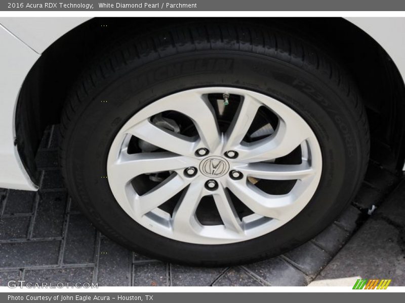 White Diamond Pearl / Parchment 2016 Acura RDX Technology