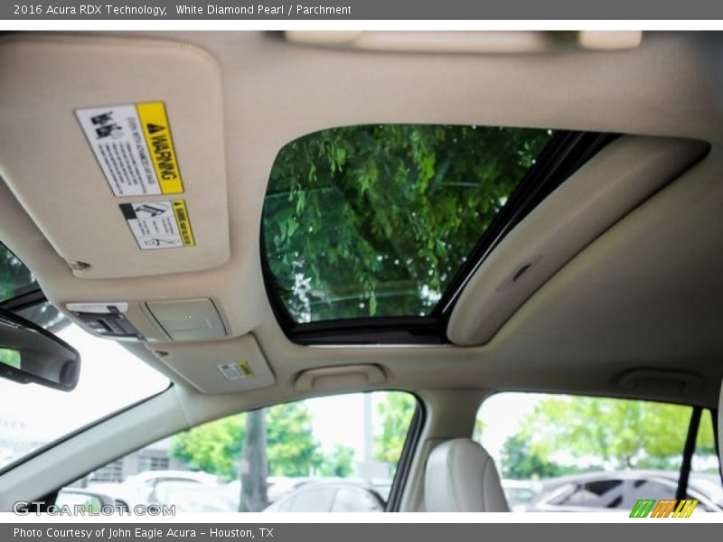 White Diamond Pearl / Parchment 2016 Acura RDX Technology