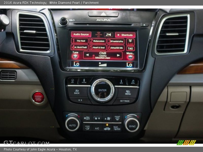 White Diamond Pearl / Parchment 2016 Acura RDX Technology