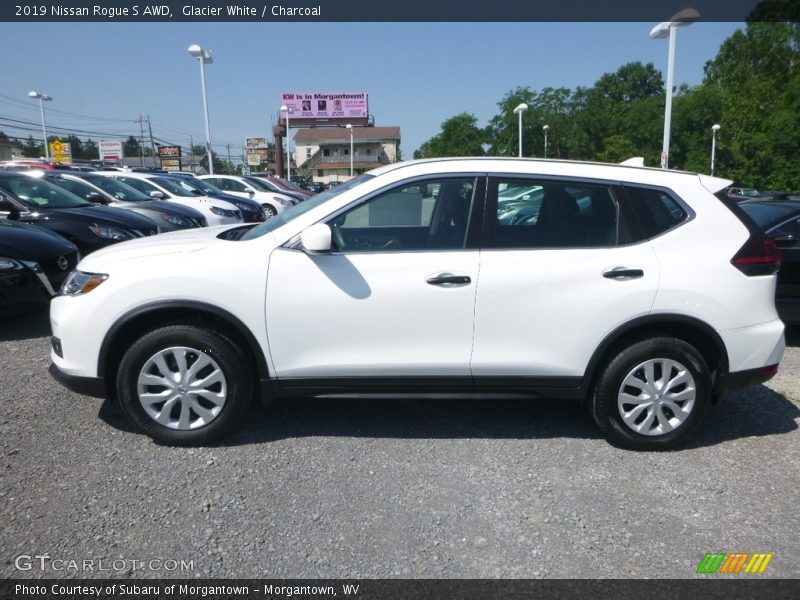  2019 Rogue S AWD Glacier White