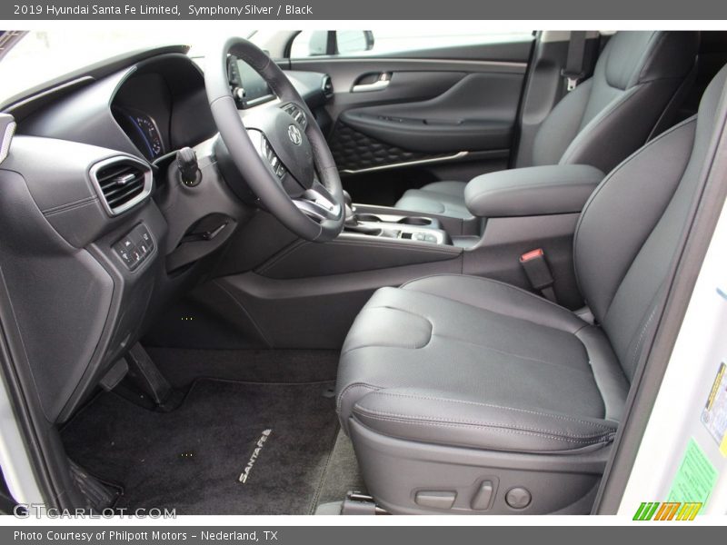 Symphony Silver / Black 2019 Hyundai Santa Fe Limited