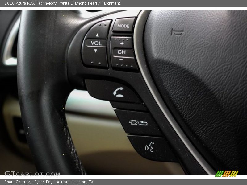 White Diamond Pearl / Parchment 2016 Acura RDX Technology
