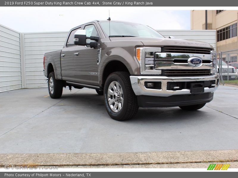 Stone Gray / King Ranch Java 2019 Ford F250 Super Duty King Ranch Crew Cab 4x4