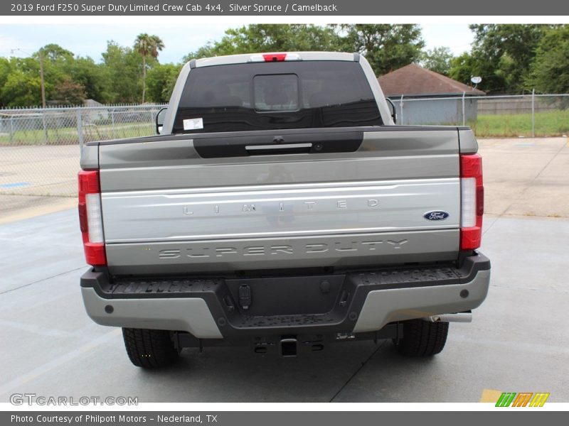 Silver Spruce / Camelback 2019 Ford F250 Super Duty Limited Crew Cab 4x4