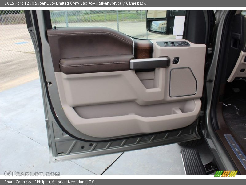 Door Panel of 2019 F250 Super Duty Limited Crew Cab 4x4