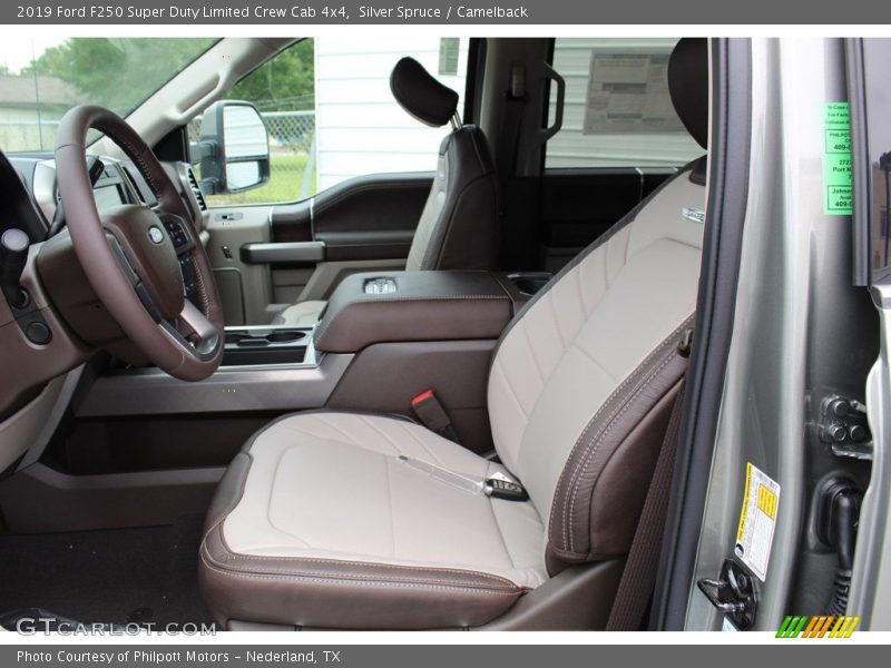  2019 F250 Super Duty Limited Crew Cab 4x4 Camelback Interior