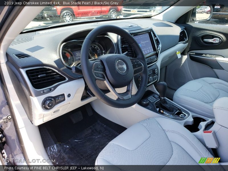 Blue Shade Pearl / Black/Ski Grey 2019 Jeep Cherokee Limited 4x4