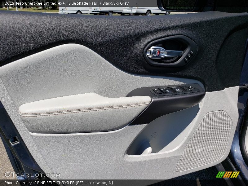 Blue Shade Pearl / Black/Ski Grey 2019 Jeep Cherokee Limited 4x4