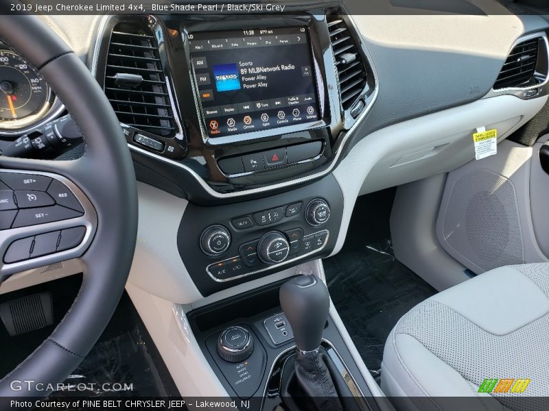 Blue Shade Pearl / Black/Ski Grey 2019 Jeep Cherokee Limited 4x4