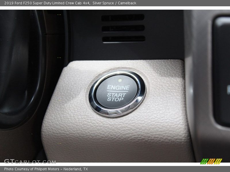 Silver Spruce / Camelback 2019 Ford F250 Super Duty Limited Crew Cab 4x4