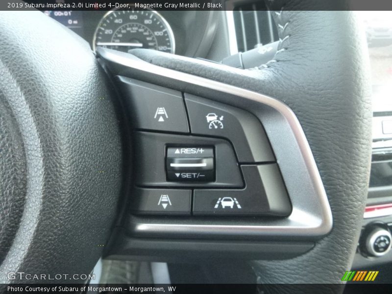 Magnetite Gray Metallic / Black 2019 Subaru Impreza 2.0i Limited 4-Door