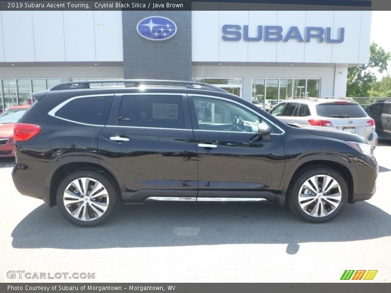 Crystal Black Silica / Java Brown 2019 Subaru Ascent Touring