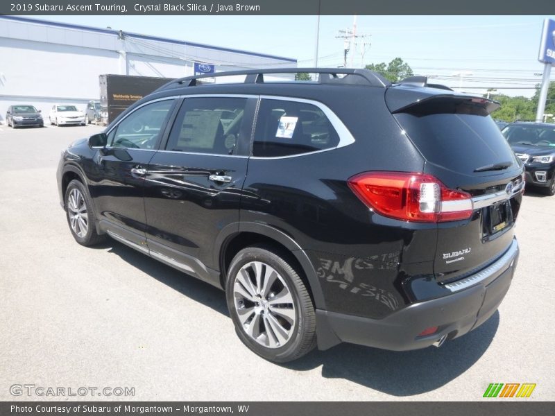 Crystal Black Silica / Java Brown 2019 Subaru Ascent Touring