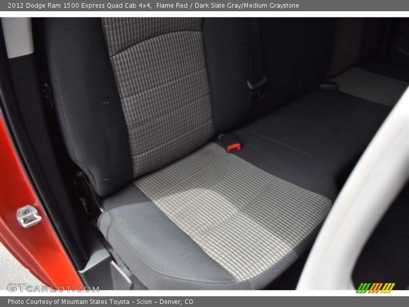 Flame Red / Dark Slate Gray/Medium Graystone 2012 Dodge Ram 1500 Express Quad Cab 4x4