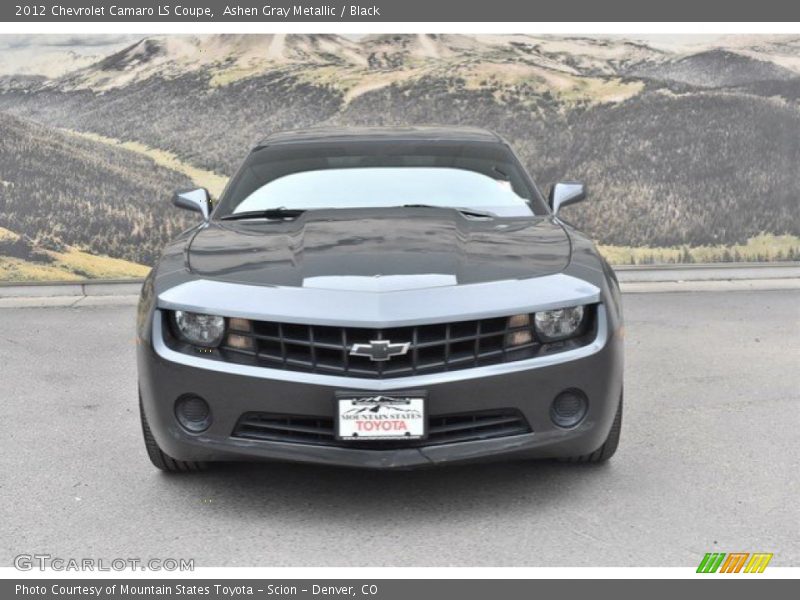 Ashen Gray Metallic / Black 2012 Chevrolet Camaro LS Coupe