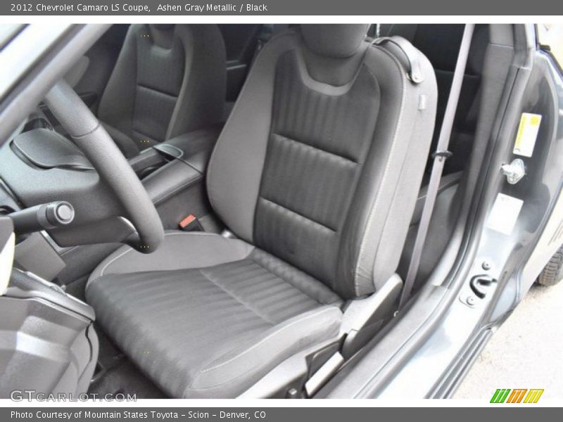 Ashen Gray Metallic / Black 2012 Chevrolet Camaro LS Coupe